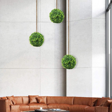 ARBUST ARTIFICIAL, FORMA SFERICA, BUXUS, DIAMETRU 30 CM [4]