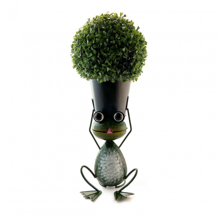 ARBUST ARTIFICIAL, FORMA SFERICA, BUXUS, DIAMETRU 39 CM [2]