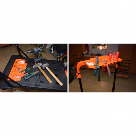 BANCA DE LUCRU PLIABILA PENTRU ATELIERE, 7 IN 1, CARUCIOR [5]
