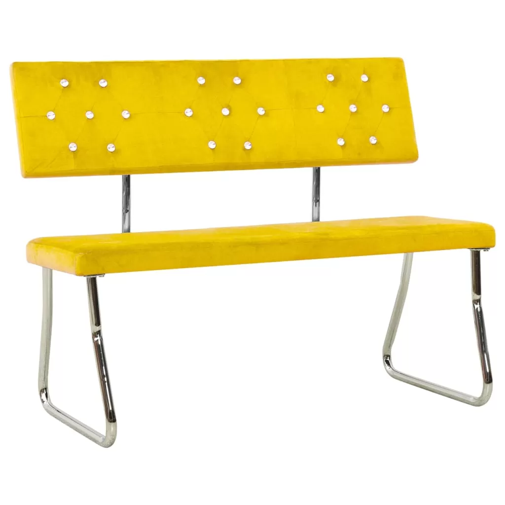 Bucatarie - BANCA, GALBEN MUSTAR, 110 X 53 X 82.5 CM