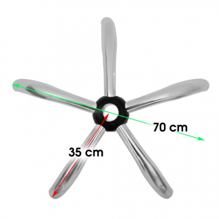 BAZA STEA METALICA PENTRU SCAUNE D700 [1]