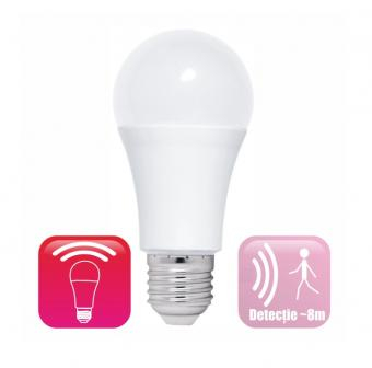 Becuri LED - BEC LED CU SENZOR MISCARE MICROUNDE 12W