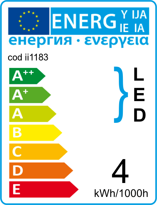 BEC LED E14 LUMANARE 4W LUMINA CALDA [1]