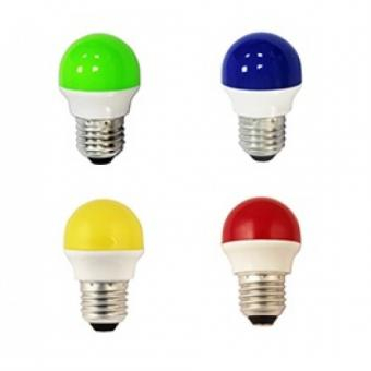 Becuri LED - BEC LED E27 COLORAT 2W ALBASTRU