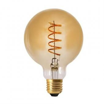 Amenajari Interioare - BEC LED FILAMENT SPIRALA G95 4W