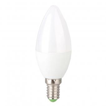 Becuri LED - BEC LED MAT C37 LUMANARE E14 6W LUMINA RECE
