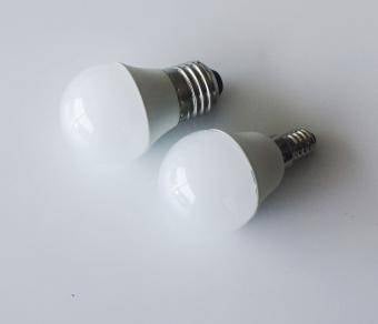 Becuri LED - BEC LED MAT COMPACT G45 6W LUMINA CALDA