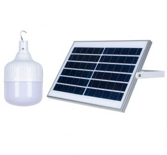 Becuri LED - BEC LED PORTABIL CU PANOU SOLAR SI TELECOMANDA