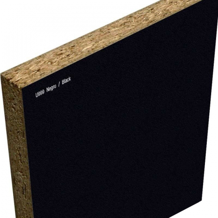 Accesorii Birou - BLAT PENTRU BIROU, U999 ST2 NEGRU PERLAT 1380X670X18 MM