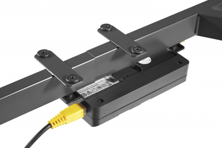 CADRU PENTRU BIROU REGLABIL 62-128 CM, CU 2 MOTOARE, DIGITAL TOUCH CONTROLLER, CULOARE NEGRU [8]