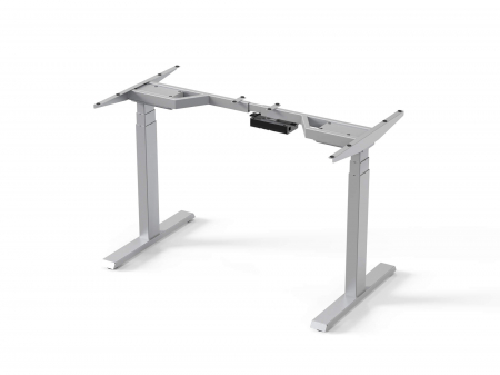 CADRU PENTRU BIROU REGLABIL 62-128 CM, CU 2 MOTOARE, DIGITAL TOUCH CONTROLLER, CULOARE GRI [2]