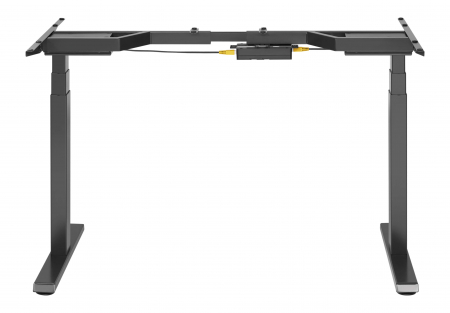 CADRU PENTRU BIROU REGLABIL 62-128 CM, CU 2 MOTOARE, DIGITAL TOUCH CONTROLLER, CULOARE NEGRU [5]