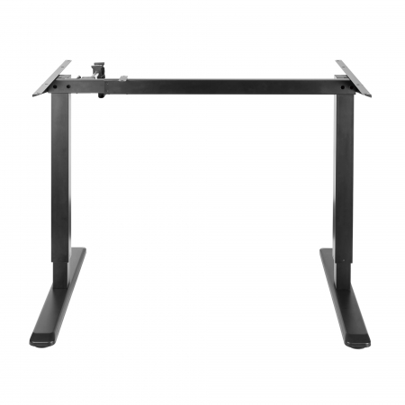 CADRU PENTRU BIROU REGLABIL MANUAL, 70-118 CM, CULOARE NEGRU [2]