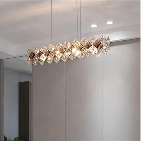 Iluminat - CANDELABRU CRISTAL MODERNA 6XE14