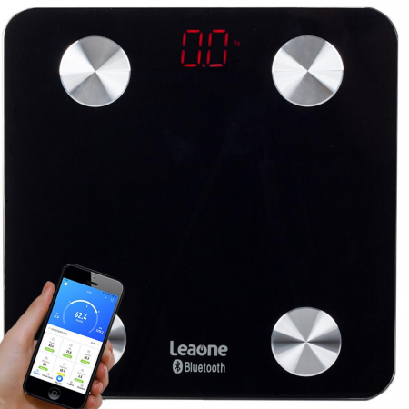 CANTAR DE BAIE, VERK GROUP, MODEL ANALITIC, INTELIGENT, CU BLUETOOTH, MAX 180 KG, LCD, 4XAAA, 28X28X2 CM [9]
