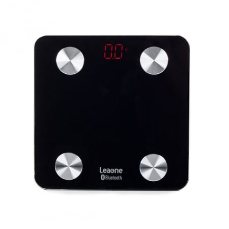 Suporturi si accesorii de baie - CANTAR DE BAIE, VERK GROUP, MODEL ANALITIC, INTELIGENT, CU BLUETOOTH, MAX 180 KG, LCD, 4XAAA, 28X28X2 CM