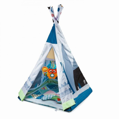 CENTRU DE ACTIVITATI, SALTEA DE JOACA PENTRU COPII, INTERACTIVA, 3 IN 1, CU ACCESORII, 82X82X138 CM [3]