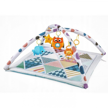 CENTRU DE ACTIVITATI, SALTEA DE JOACA PENTRU COPII, INTERACTIVA, 3 IN 1, CU ACCESORII, 82X82X138 CM [5]