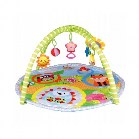 Centre de activitati - CENTRU DE ACTIVITATI, SALTEA DE JOACA PENTRU COPII, INTERACTIVA, MUZICALA, CU ACCESORII, 82X82X50 CM