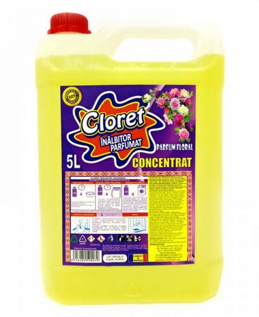 Curatenie si igiena - CLORET INALBITOR PROFESIONAL FLORAL 5L