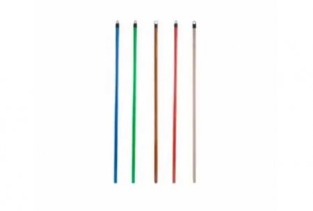 Cozi si maturi - Coada lemn cu PVC, 120 cm, diverse culori