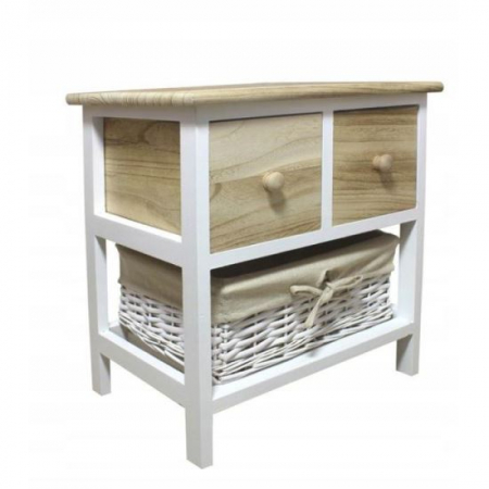 Comode - COMODA LEMN, 3 SERTARE, MARO, 40X29X43 CM
