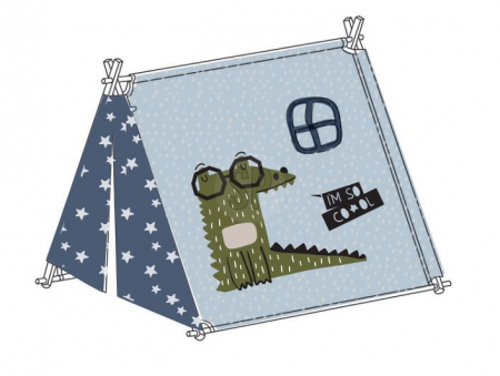 Diverse Accesorii - Cort de joacă copii cu imprimeu crocodil