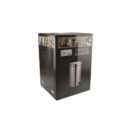 COS DE GUNOI CU PEDALA, INOX, 20 L, PERFECT HOME  [3]