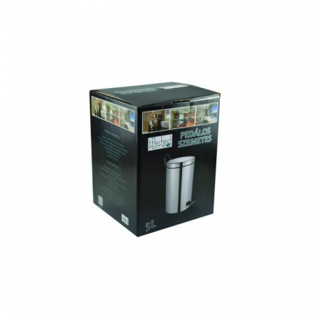 COS DE GUNOI CU PEDALA, INOX, 5 L, PERFECT HOME [3]