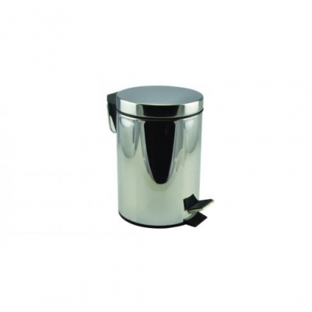 Cosuri de gunoi - COS DE GUNOI CU PEDALA, INOX, 5 L, PERFECT HOME