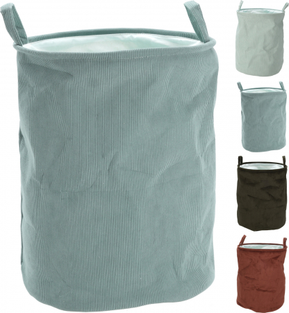 Suporturi si accesorii de baie - Coș de rufe textil