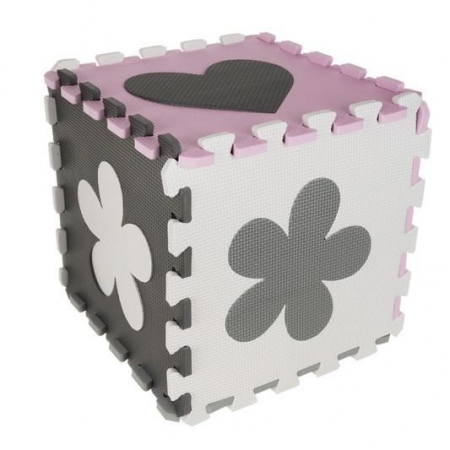 COVOR TIP PUZZLE, PENTRU COPII, SPUMA EVA, 16 PIESE, 30X30 CM, ISOTRADE [6]