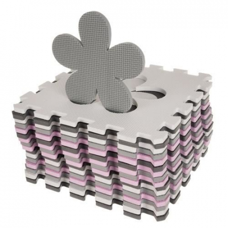 COVOR TIP PUZZLE, PENTRU COPII, SPUMA EVA, 16 PIESE, 30X30 CM, ISOTRADE [7]