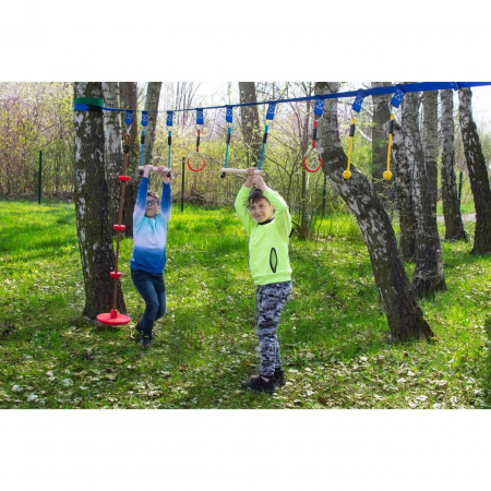 CURSA CU OBSTACOLE, PENTRU COPII, PORTABIL, SET 17 PIESE SI ACCESORII MONTANE, MOTION SPORT ACTIVITIES [8]