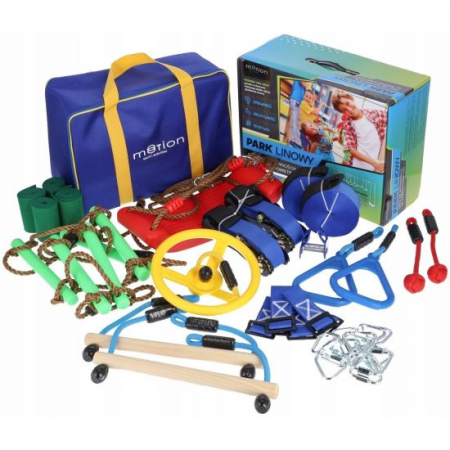 Centre de activitati - CURSA CU OBSTACOLE, PENTRU COPII, PORTABIL, SET 45 PIESE, MOTION SPORT ACTIVITIES