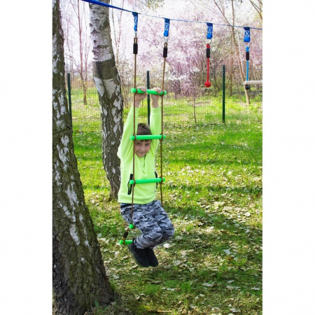 CURSA CU OBSTACOLE, PENTRU COPII, PORTABIL, SET 45 PIESE, MOTION SPORT ACTIVITIES [14]