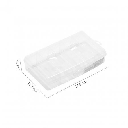 CUTIE CU ORGANIZATOR, 5 COMPARTIMENTE, 19.8X11.7X4.5 CM, STREND PRO [1]