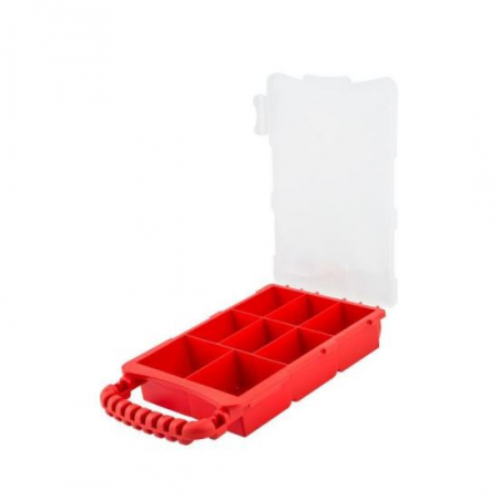Organizatoare si cutii scule - CUTIE CU ORGANIZATOR MINI, MANER, 3-8 COMPARTIMENTE, 31X18X5 CM, BEOROL