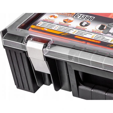 CUTIE CU ORGANIZATOR, POLICARBONAT, 12 COMPARTIMENTE, 39X40X11 CM, RICHMANN EXCLUSIVE [2]