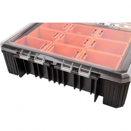 CUTIE CU ORGANIZATOR, POLICARBONAT, 12 COMPARTIMENTE, 39X40X11 CM, RICHMANN EXCLUSIVE [3]