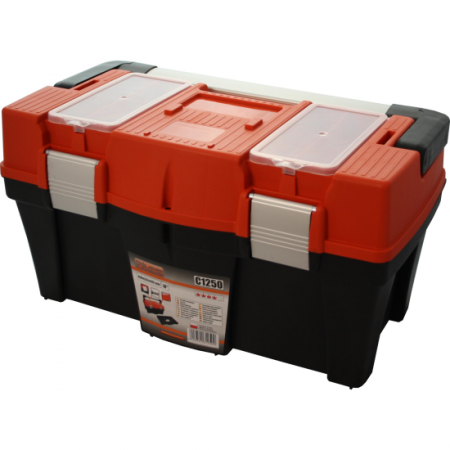 Bricolaj - CUTIE PENTRU SCULE CU ORGANIZATOR, MANER ALUMINIU, 46X26X24.5 CM, RICHMANN EXCLUSIVE