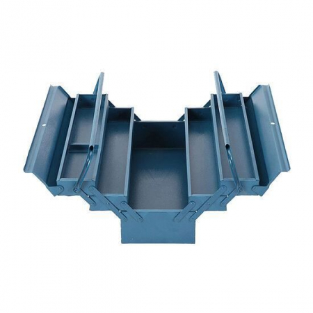Organizatoare si cutii scule - CUTIE PENTRU SCULE METALICA 5 INCAPERI 53X20X21 CM