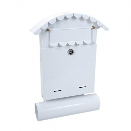 Cutii postale - CUTIE POSTALA, CU LOC PENTRU ZIAR, ALB, FORMAT B6, 24.5X7X36.5 CM, DAMECH