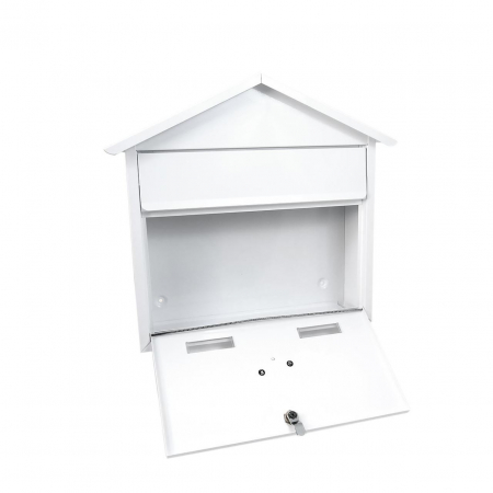 CUTIE POSTALA, CU LOC PENTRU ZIAR, ALB, FORMAT C4, 43X12X48 CM, DAMECH [1]