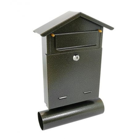 Cutii postale - CUTIE POSTALA, CU LOC PENTRU ZIAR, AURIU, FORMAT B6, 23X7X37.5 CM, DAMECH