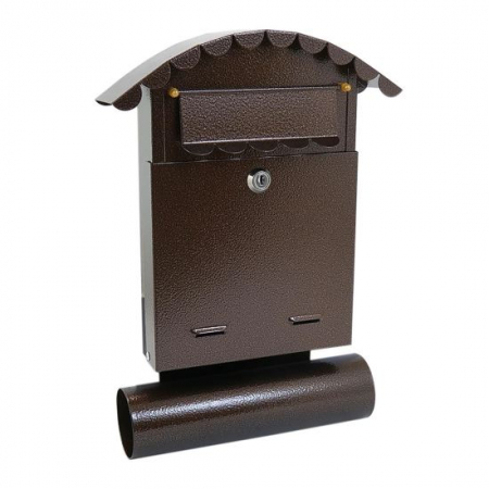 Cutii postale - CUTIE POSTALA, CU LOC PENTRU ZIAR, CUPRU, FORMAT B6, 24.5X7X36.5 CM, DAMECH