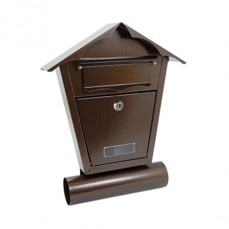 Cutii postale - CUTIE POSTALA, CU LOC PENTRU ZIAR, CUPRU, FORMAT B6, 29.5X7.5X37.5 CM, DAMECH