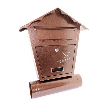 Cutii postale - CUTIE POSTALA, DAMECH, CU LOC PENTRU ZIAR, CUPRU, FORMAT B5, 37X10.5X46 CM