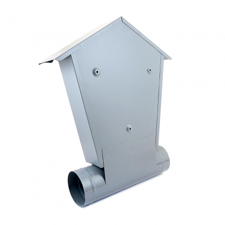 CUTIE POSTALA, DAMECH, CU LOC PENTRU ZIAR, GRI, FORMAT B5, 37X10.5X46 CM [2]