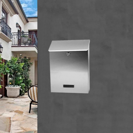 CUTIE POSTALA, INOX, ARGINTIU, FORMAT C4, 25X6.5X35.5 CM, DAMECH [2]